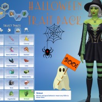 TS4 - Halloween Trait Pack